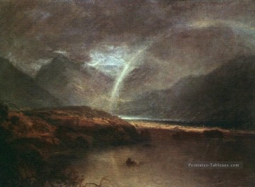 Buttermere Lake A Douche romantique paysage Joseph Mallord William Turner Peinture à l'huile